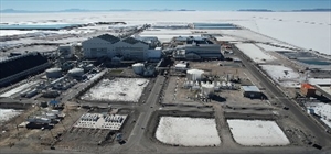 Planta de YLB en el Salar de Uyuni - Crédito: YLB